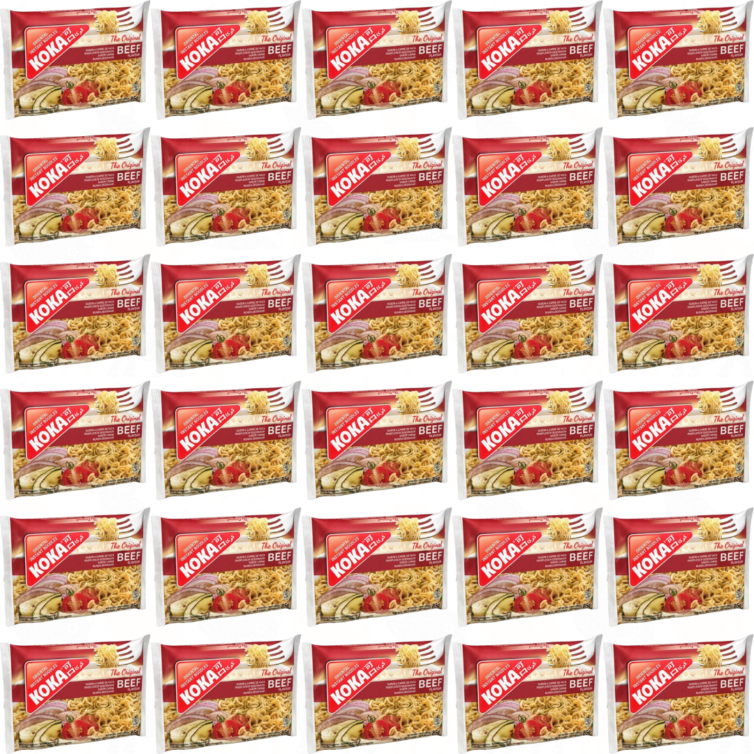 Koka 'The Original' Beef Flavour Noodles | 85g | 30 Pack