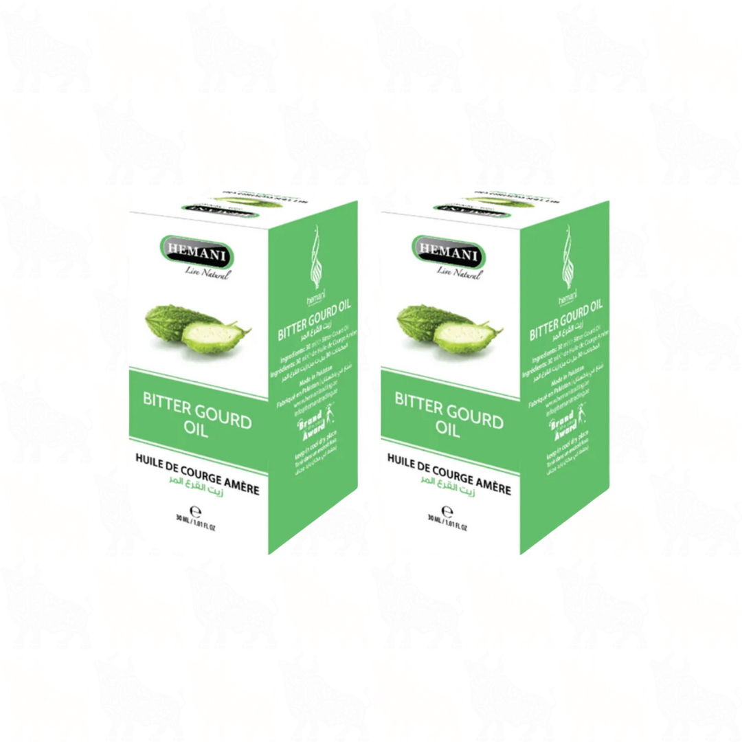 Hemani Bitter Gourd Oil | 30ml | (Huile De Courge Amere) | 2 Pack