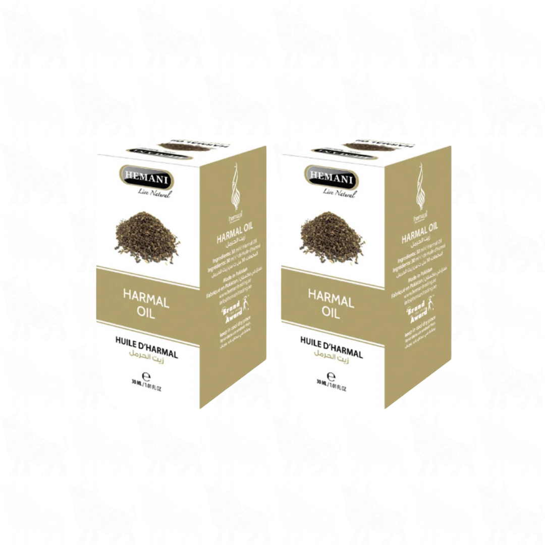 Hemani Harmal Oil | 30ml | (Huile D'Harmal) | 2 Pack