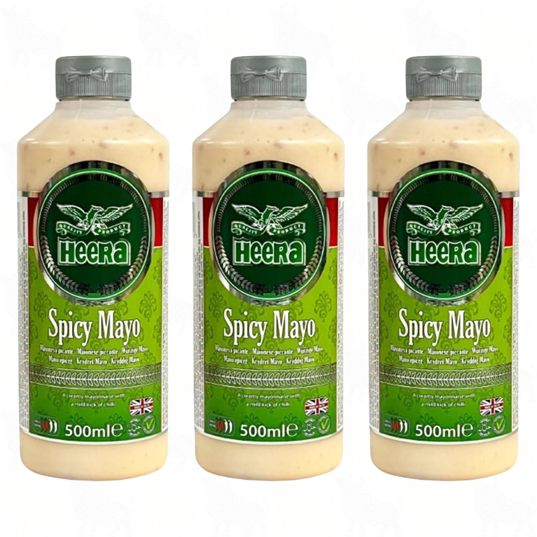 Heera Spicy Mayo | 500ml | 3 Pack