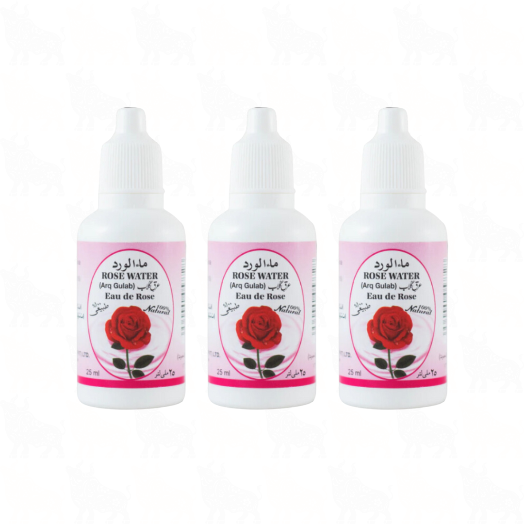 Marhaba Rose Water Drops | 25ml | 3 Pack