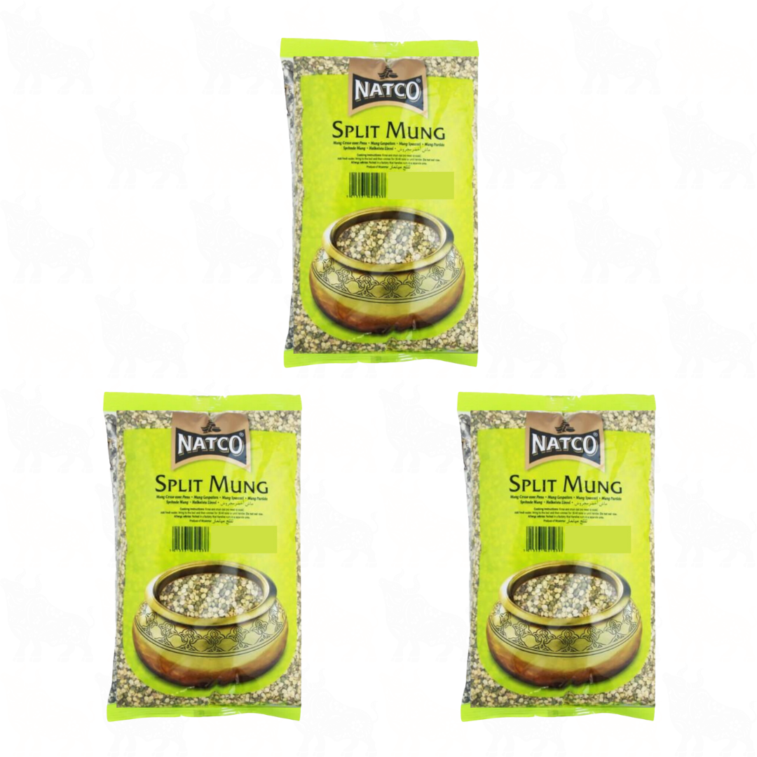 Natco Split Mung | 500g | 3 Pack