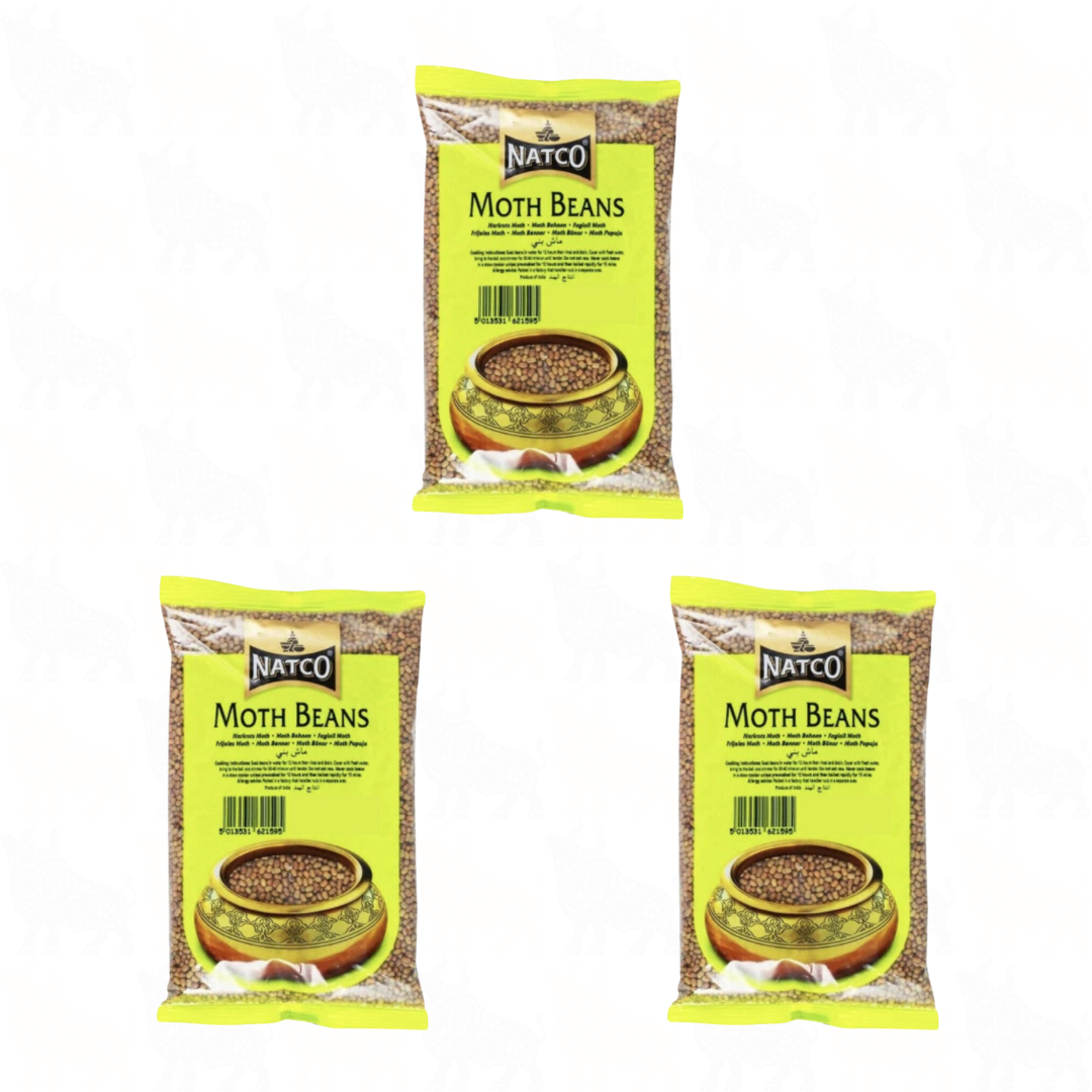 Natco Moth Beans | 500g | 3 Pack
