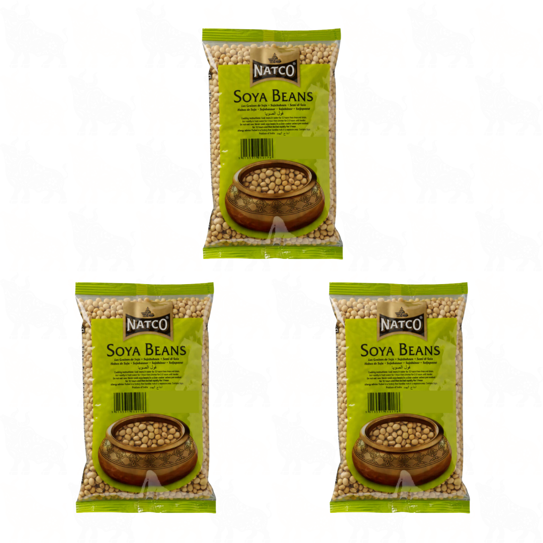 Natco Soya Beans | 500g | 3 Pack