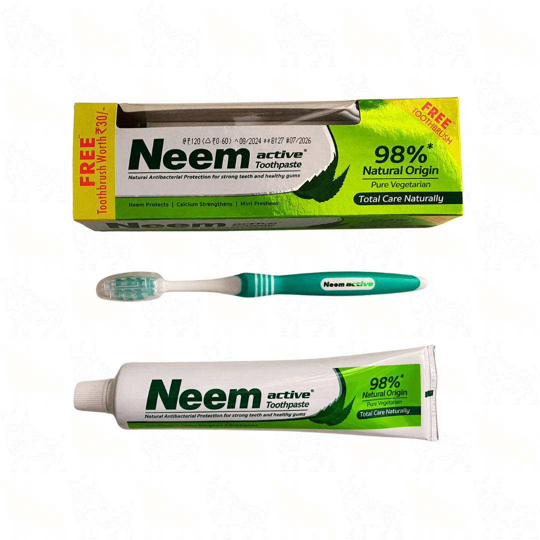 Neem Active Toothpaste | 200g + Free Toothbrush