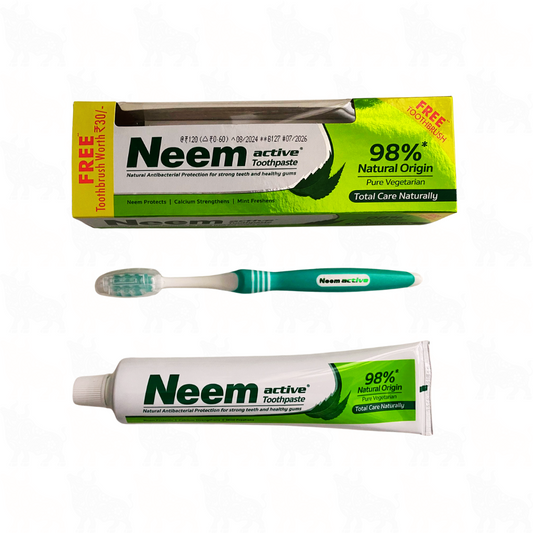 Neem Active Toothpaste | 200g + Free Toothbrush