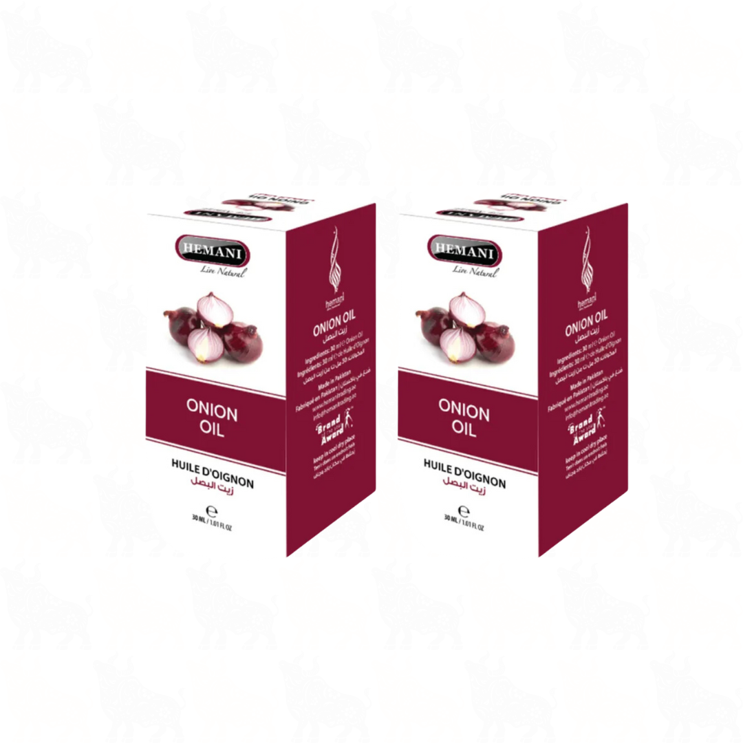Hemani Onion Oil | 30ml | (Huile D'Oignon) | 2 Pack