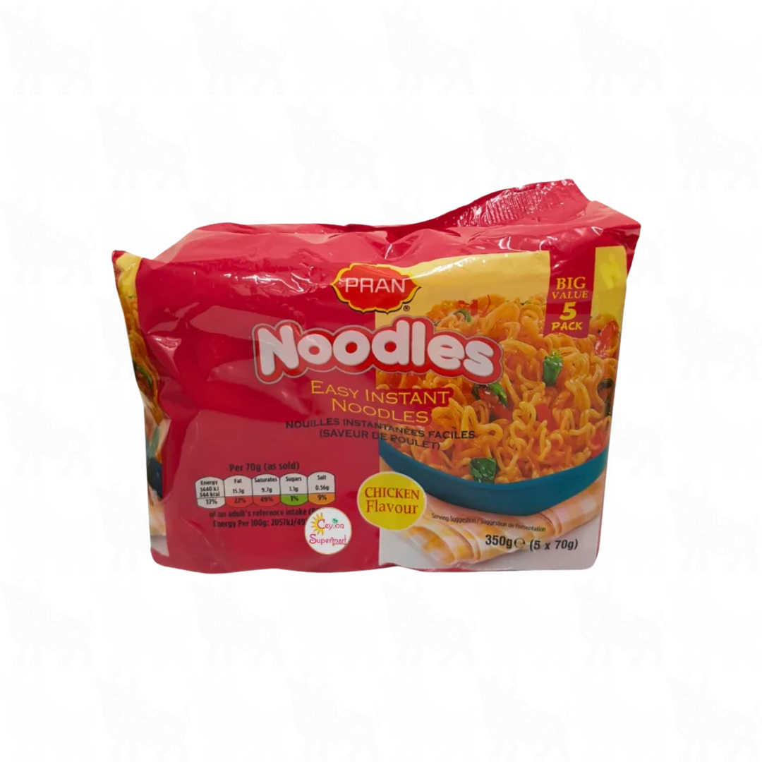 Pran Chicken Flavour Easy Instant Noodles | 70g | 5 Pack