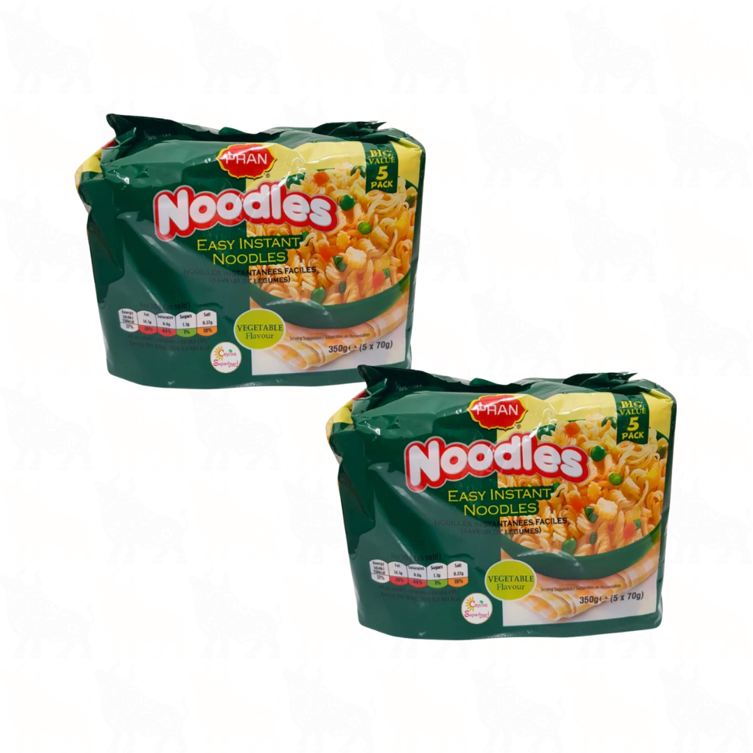Pran Vegetable Flavour Easy Instant Noodles | 70g | 10 Pack