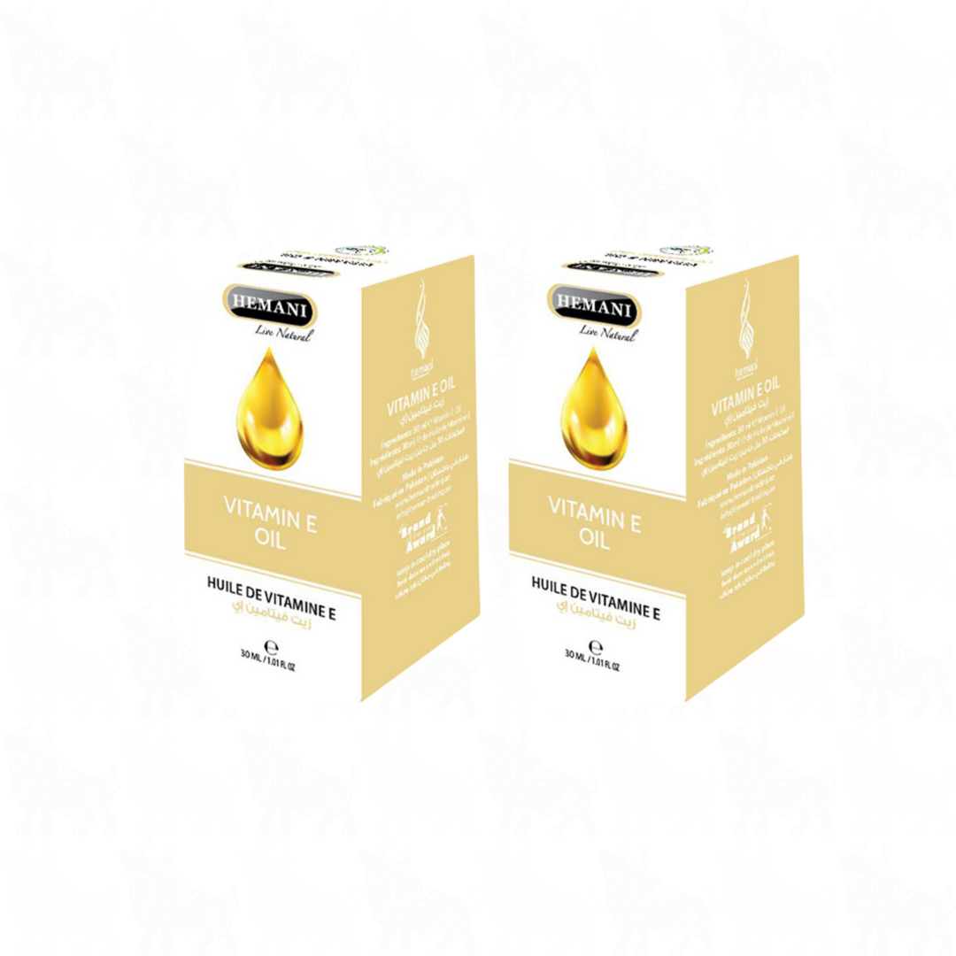 Hemani Vitamin E Oil | 30ml | (Huile De Vitamine E) | 2 Pack