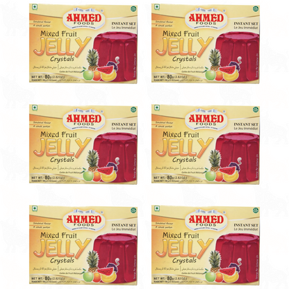 Ahmed Foods Mixed Fruits Jelly Crystals | 70g | 6 Pack
