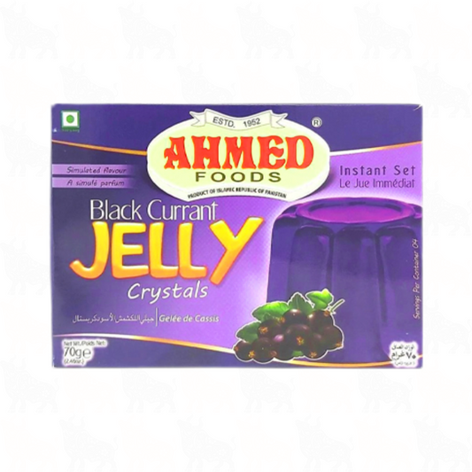 Ahmed Foods Blackcurrant Jelly Crystals | 70g