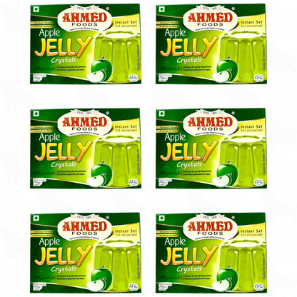 Ahmed Foods Apple Jelly Crystals | 70g | 6 Pack
