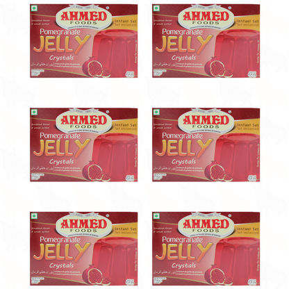 Ahmed Foods Pomegranate Jelly Crystals | 70g | 6 Pack