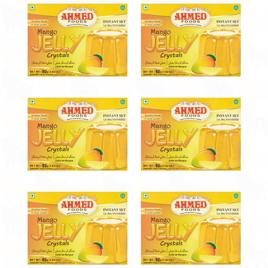 Ahmed Foods Mango Jelly Crystals | 70g | 6 Pack
