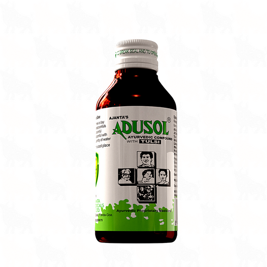 Ajanta's Adusol Ayurvedic Compound with Tulsi | 100ml