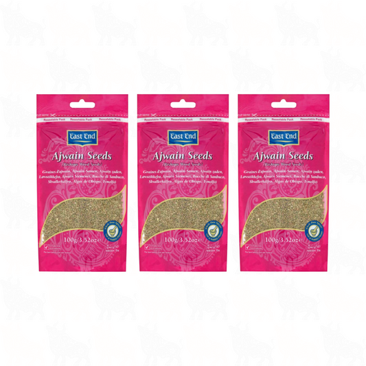 East End Ajwain Seeds | 100g | 3 Pack