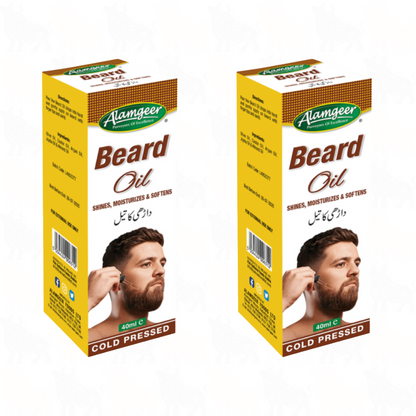 Alamgeer Beard Oil | 40ml | 2 Pack