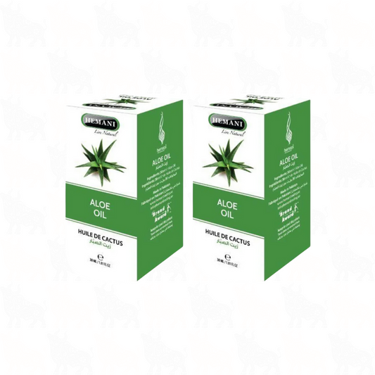 Hemani Aloe Oil | 30ml | (Huile De Cactus) | 2 Pack