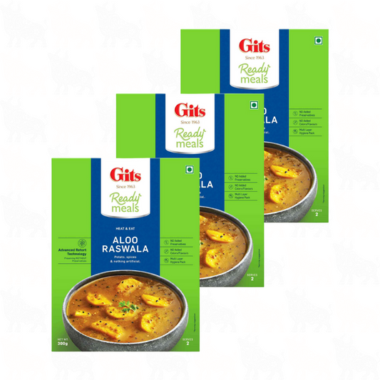 Gits Aloo Raswala | 300g | Ready Meal | 3 Pack