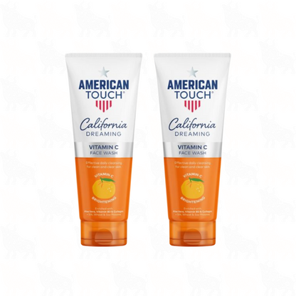 American Touch California Dreaming Vitamin C Face Wash | 150ml | 2 Pack