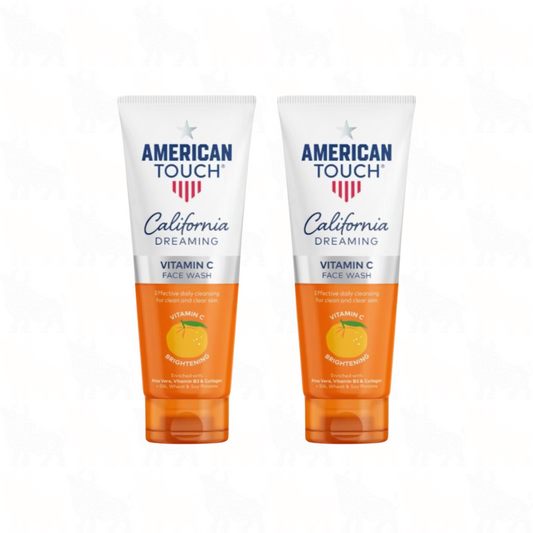 American Touch California Dreaming Vitamin C Face Wash | 150ml | 2 Pack