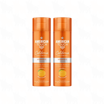 American Touch California Dreaming Vitamin C Toner | 200ml | 2 Pack