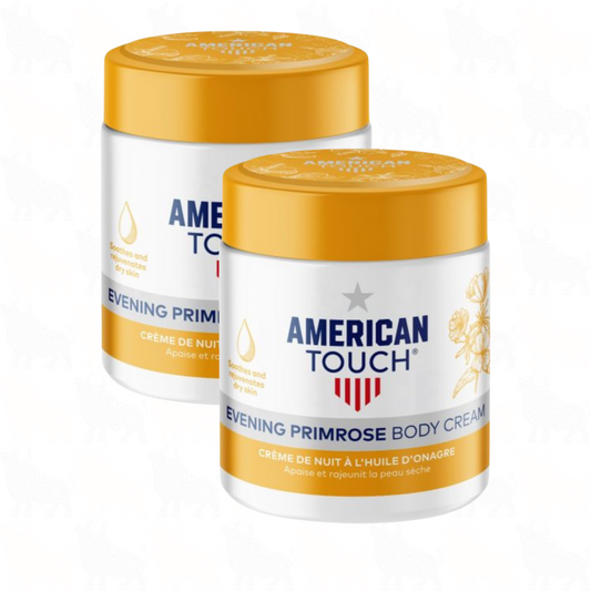 American Touch Evening Primrose Body Cream | 500ml | 2 Pack