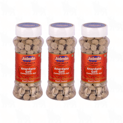 Jaimin Anardana Goli (Pomegranate Ball) Mouth Freshener | 175g | 3 Pack