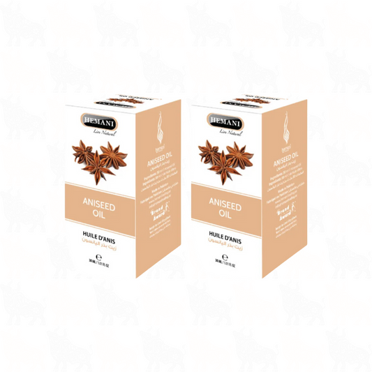 Hemani Aniseed Oil | 30ml | (Huile D'Anis) | 2 Pack