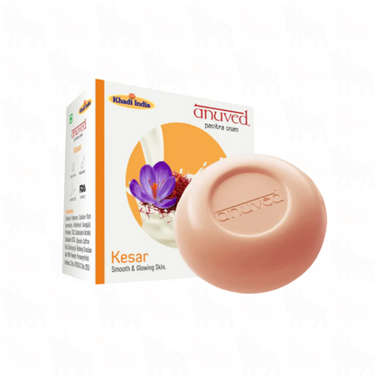 Anuved Kesar Soap | 125g