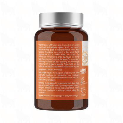 Ayumi Wild Harvested Amba Haldi (Turmeric) Powder | 100g