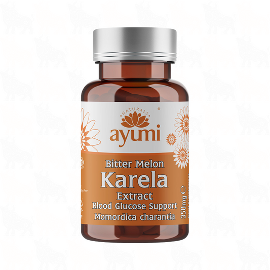 Ayumi Bitter Melon Karela | 350mg | 60 Vegan Capsules