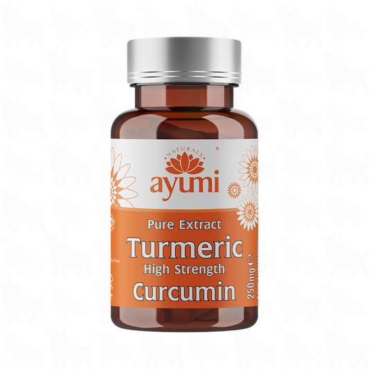 Ayumi Pure Extract Turmeric | 250mg | 60 Vegan Capsules