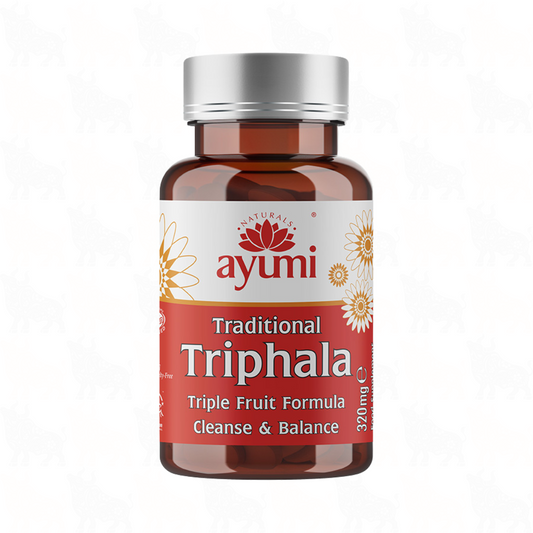 Ayumi Traditional Triphala | 320mg | 60 Vegan Capsules