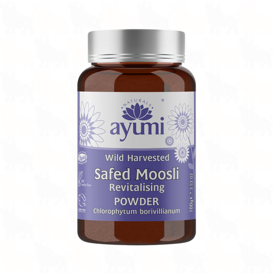 Ayumi Wild Harvested Safed Moosli Powder | 100g