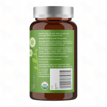 Ayumi Organic Moringa Powder | 100g