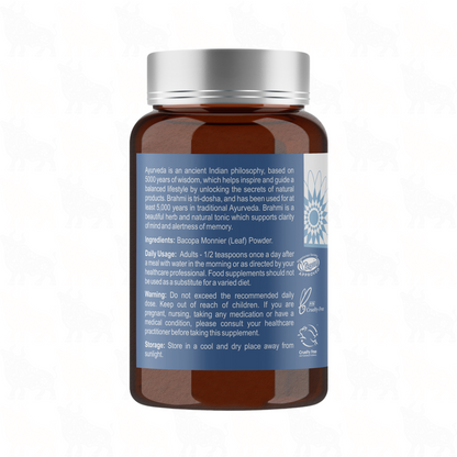 Ayumi Wild Harvested Brahmi Powder | 100g