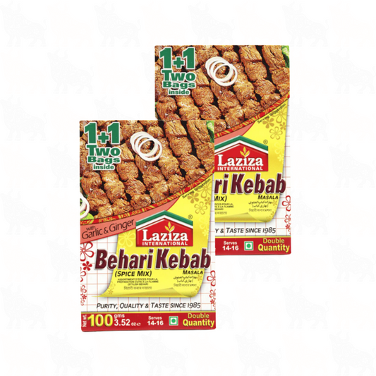 Laziza Behari Kebab Masala | 100g | 2 Pack