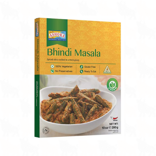 Ashoka Bhindi Masala | 10oz / 280g | Ready to Eat Meal