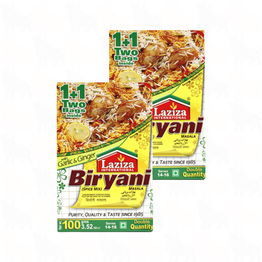 Laziza Biryani Masala | 100g | 2 Pack