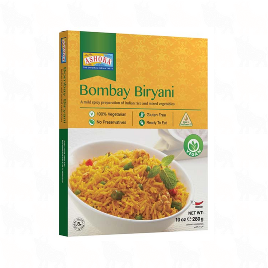 Ashoka Bombay Biryani | 10oz / 280g | Ready to Eat Meal