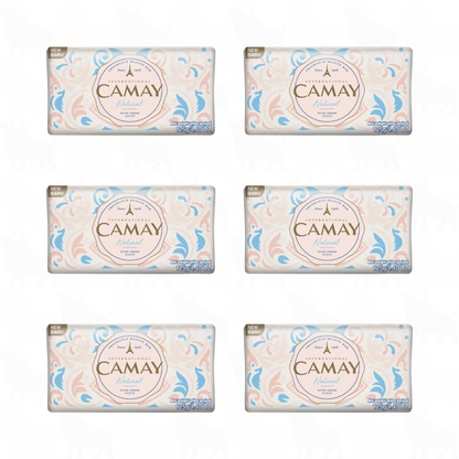 Camay Natural Bar Soap (with Fresh Scent) | 125g | 6 Pack