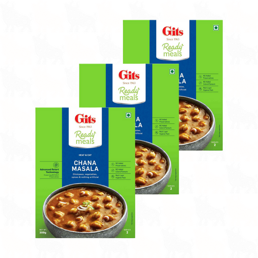 Gits Chana Masala | 300g | Ready Meal | 3 Pack