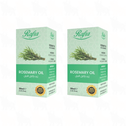Rafia Rosemary Oil | 30ml | 2 Pack