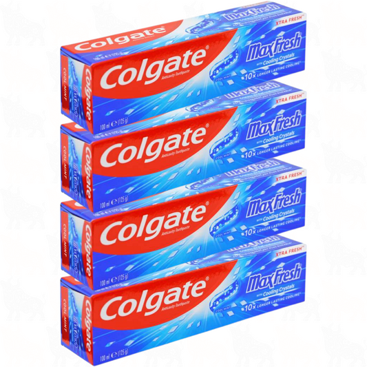 Colgate MaxFresh Cool Mint Toothpaste | 100ml | 4 Pack