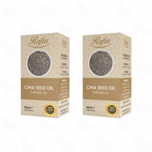 Rafia Chia Seed Oil | 30ml | 2 Pack