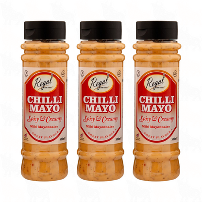 Regal Chilli Mayo (Spicy & Creamy) | 500ml | 3 Pack