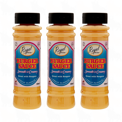 Regal Burger Sauce (Smooth & Creamy) | 500ml | 3 Pack