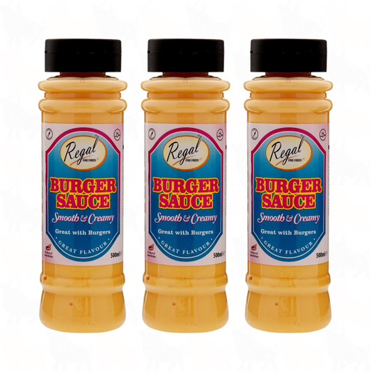 Regal Burger Sauce (Smooth & Creamy) | 500ml | 3 Pack